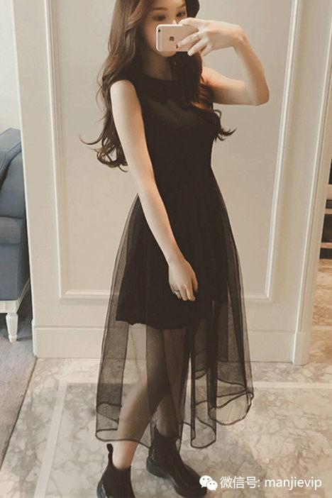 甜美百褶连衣裙 (百褶连衣裙气质)