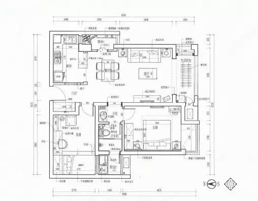 10万89方装出美式田园风，夫妻两的爱情小屋！