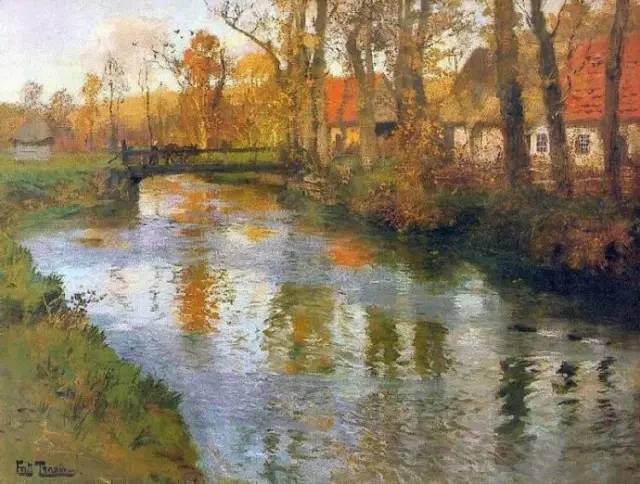 光影十足的风景油画欣赏太美了,100幅经典风景油画图文