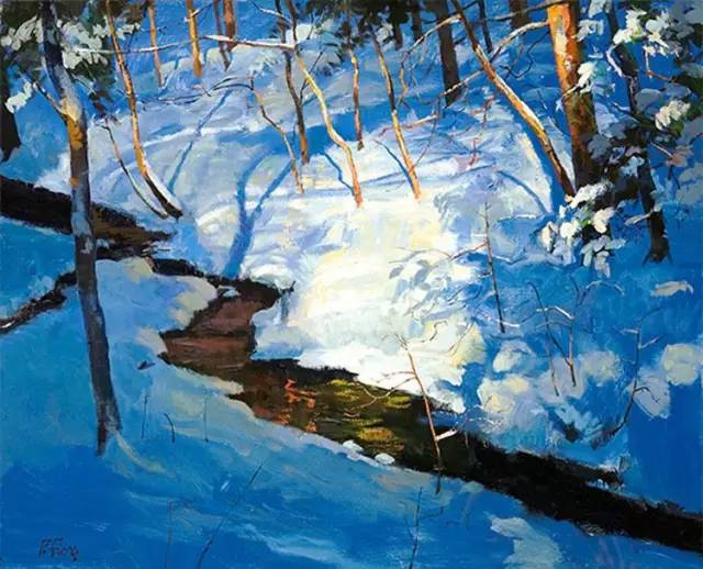 光影十足的风景油画欣赏太美了,100幅经典风景油画图文