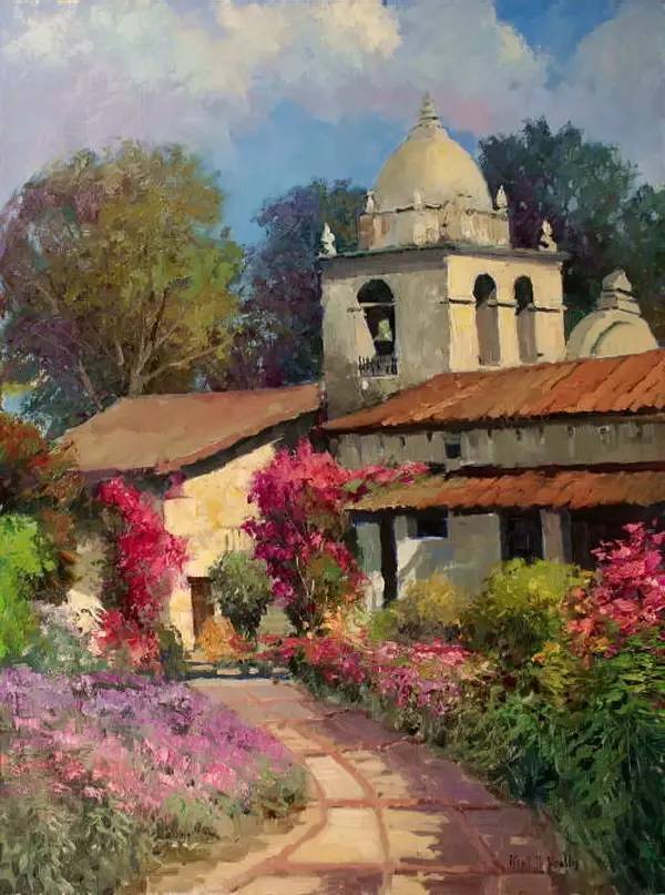 光影十足的风景油画欣赏太美了,100幅经典风景油画图文