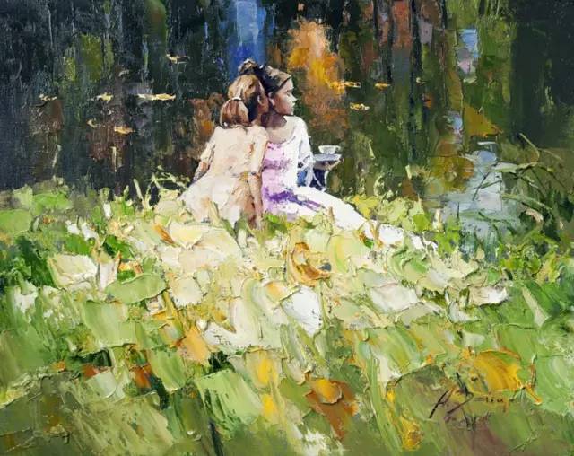 光影十足的风景油画欣赏太美了,100幅经典风景油画图文