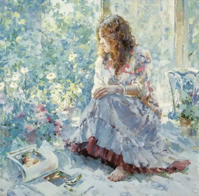 光影十足的风景油画欣赏太美了,100幅经典风景油画图文