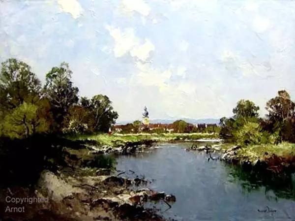 光影十足的风景油画欣赏太美了,100幅经典风景油画图文