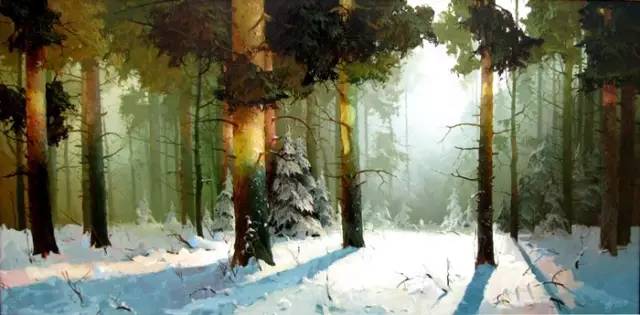 光影十足的风景油画欣赏太美了,100幅经典风景油画图文