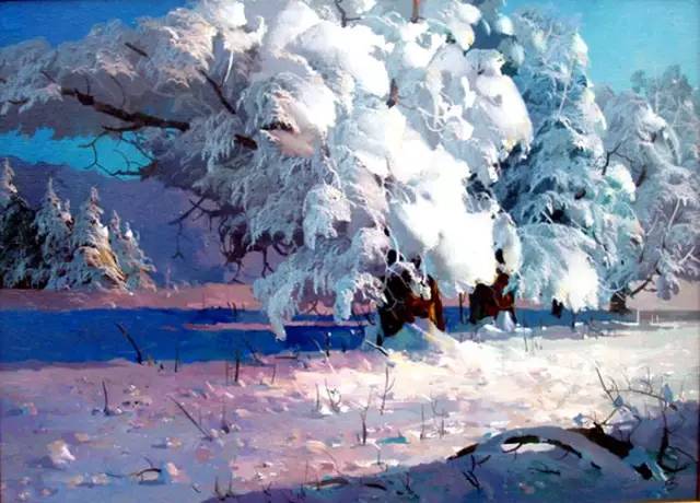 光影十足的风景油画欣赏太美了,100幅经典风景油画图文