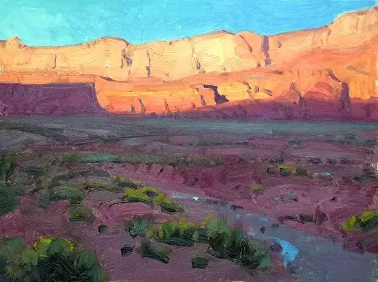 光影十足的风景油画欣赏太美了,100幅经典风景油画图文