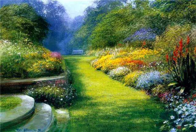 光影十足的风景油画欣赏太美了,100幅经典风景油画图文