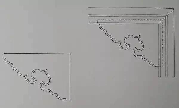 霸王枨榫卯结构图,粽角榫内部结构