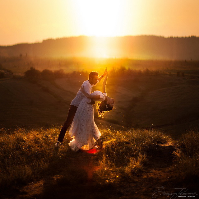 欧美创意唯美婚纱照,国外婚纱照摄影作品