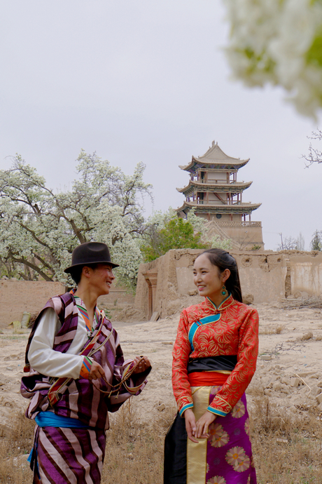 醉美四月天翻唱,醉美贵德