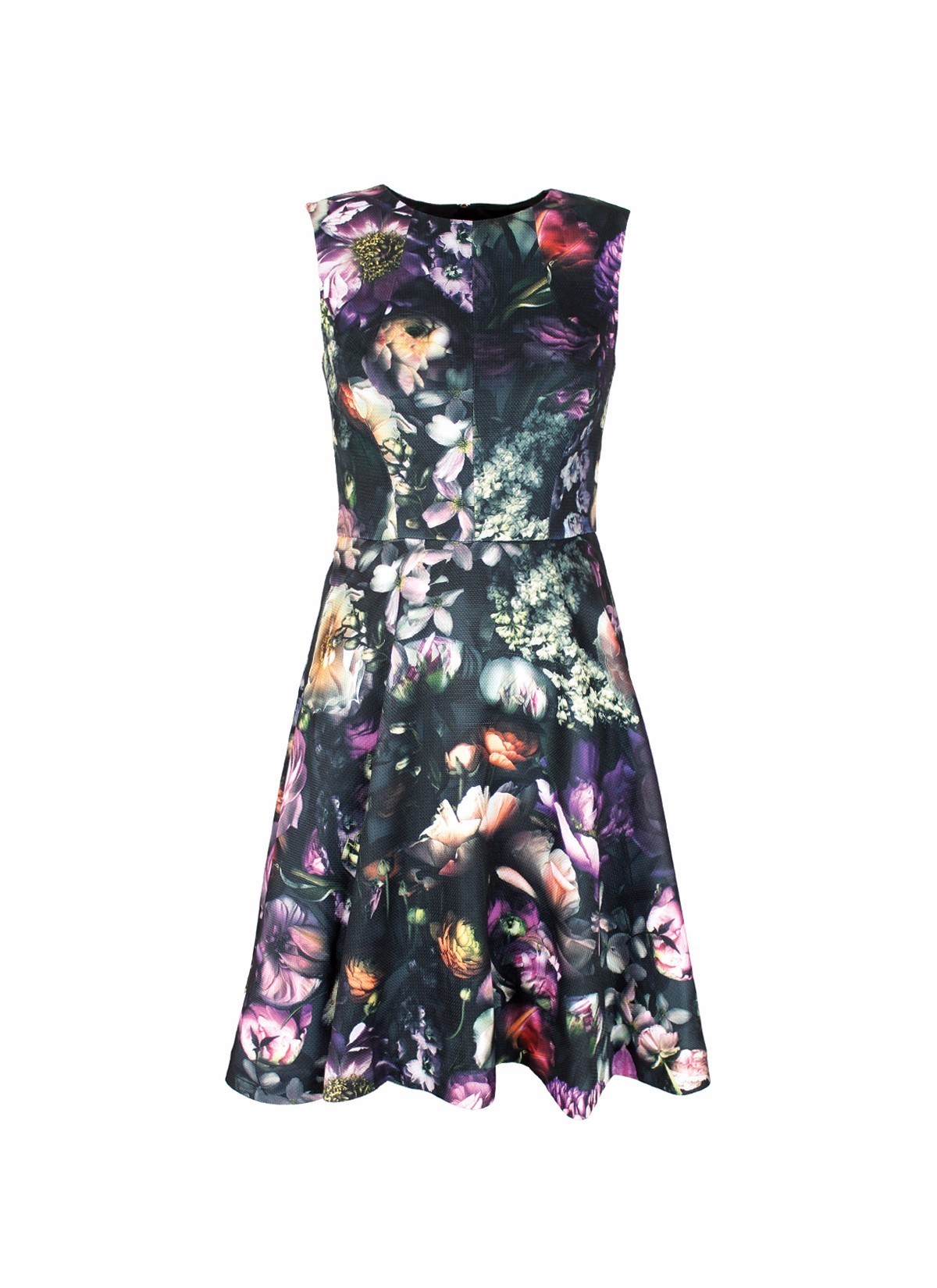 时尚潮流端庄优雅知性,tedbaker泡泡袖连衣裙