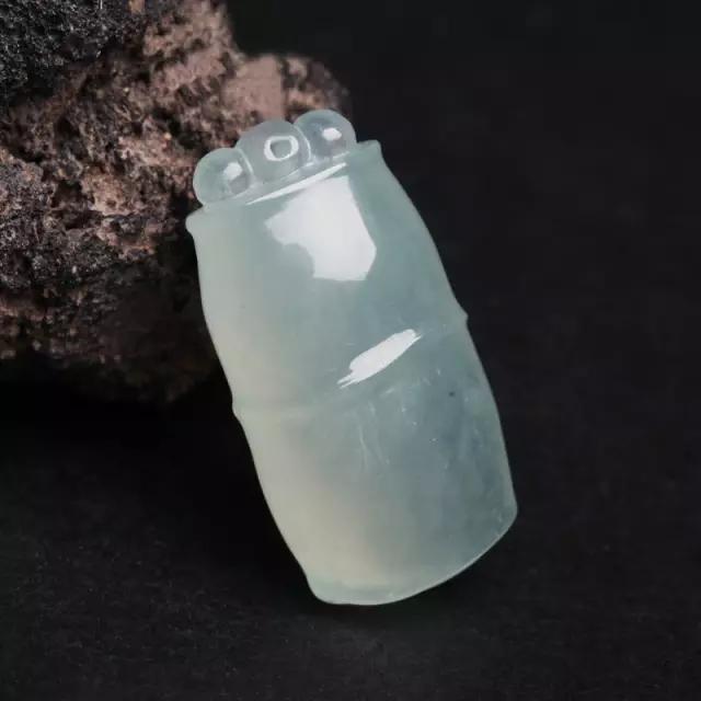 翡翠玉竹节吊坠价格,翡翠玉竹节手镯