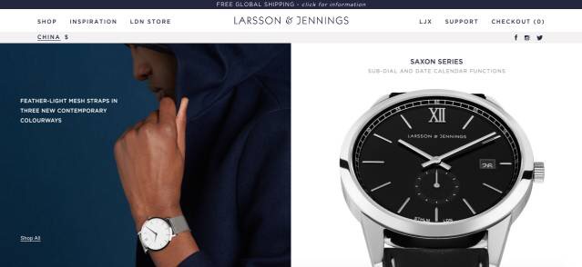 今年给自己买了个表,我去年买了一个表