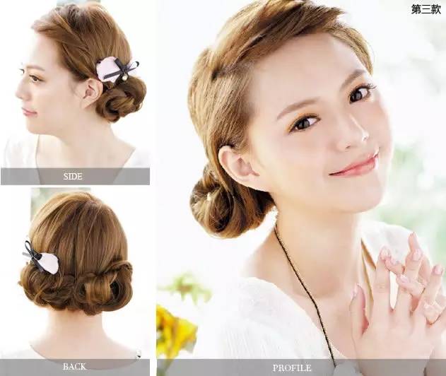 刘海清新编发教程简单,刘海长发简单减龄编发