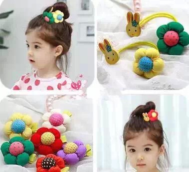 儿童短发花式橡皮筋怎么扎头发,短头发小女孩花式扎头发大全集