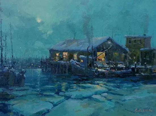 光影十足的风景油画欣赏太美了,100幅经典风景油画图文