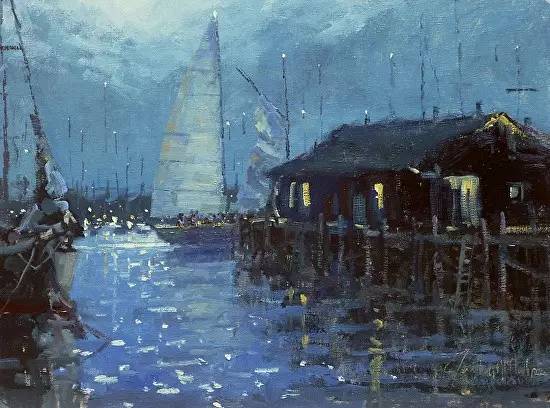 光影十足的风景油画欣赏太美了,100幅经典风景油画图文