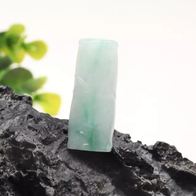 翡翠玉竹节吊坠价格,翡翠玉竹节手镯