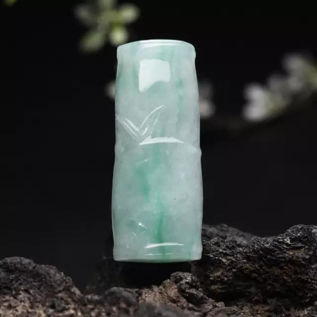 翡翠玉竹节吊坠价格,翡翠玉竹节手镯