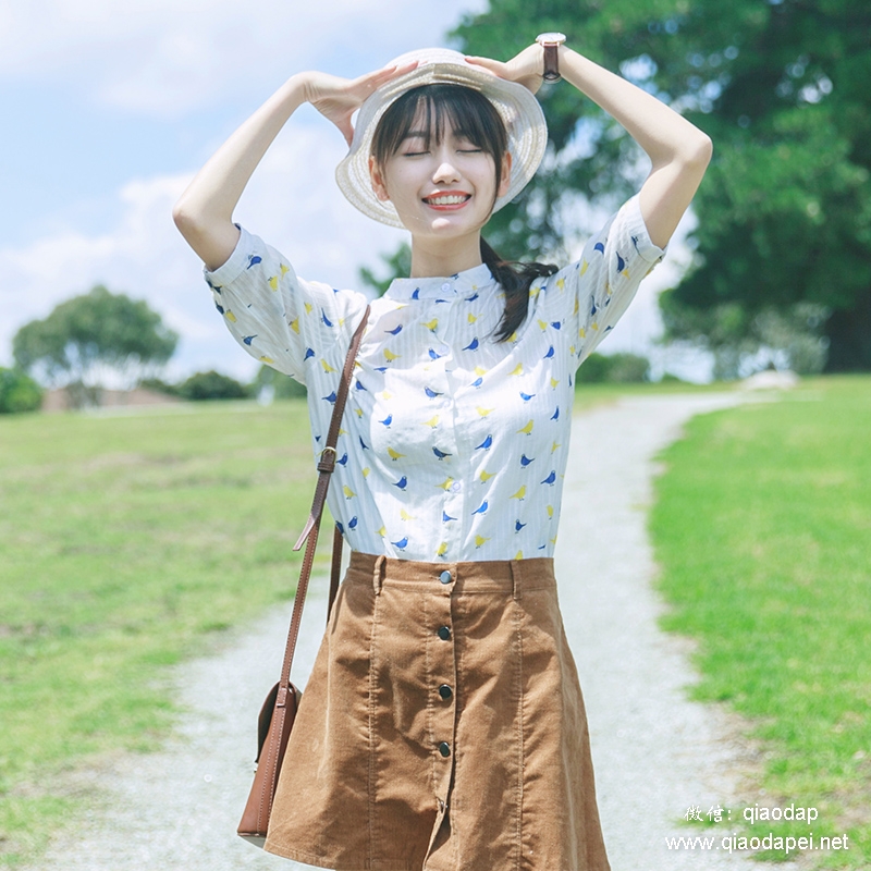 穿上显气质的衬衫最惹人爱