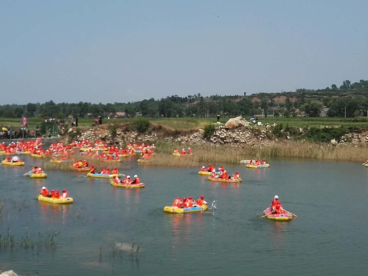 秦岭大峡谷五一漂流,5月秦岭漂流