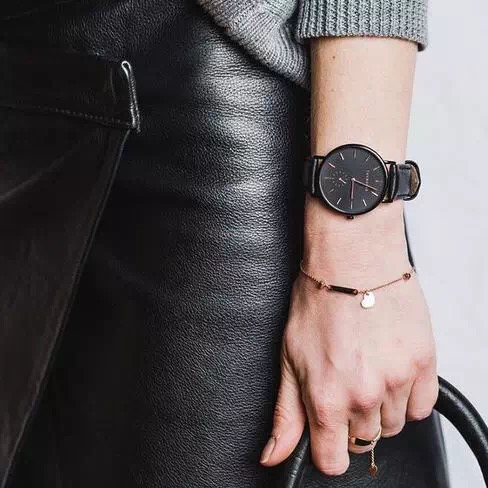 今年给自己买了个表,我去年买了一个表