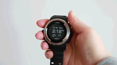 epson运动手表评测,这是我见过最帅气的手表