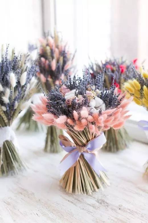 精致手工干花教程,100种干花切法图解