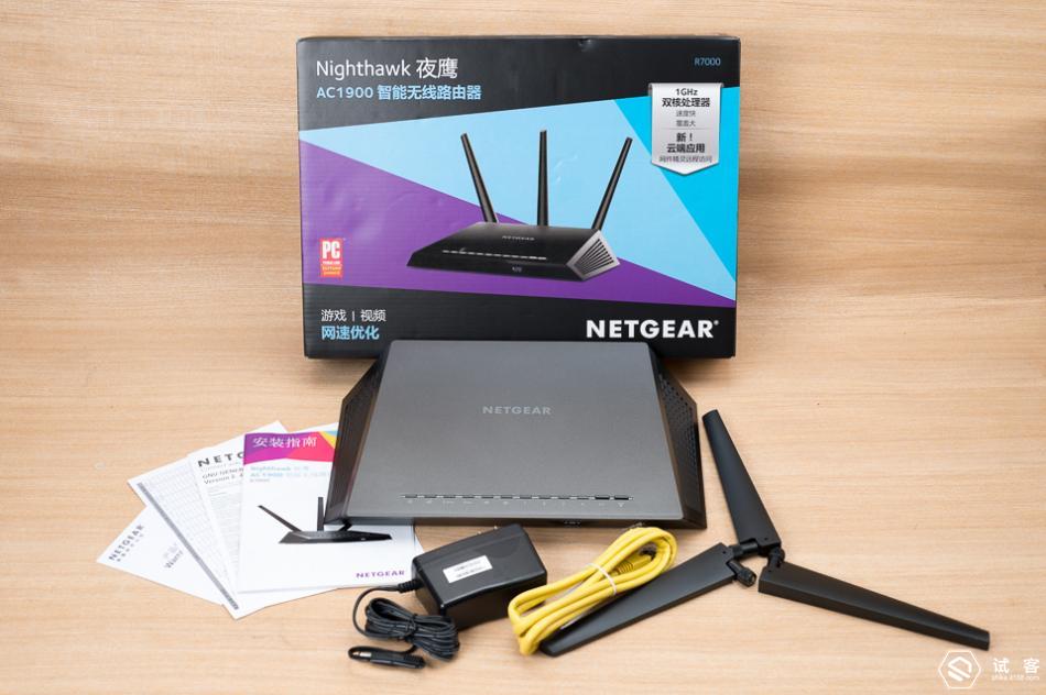 netgearr7000路由器千兆口,netgear美国网件r7000p夜鹰