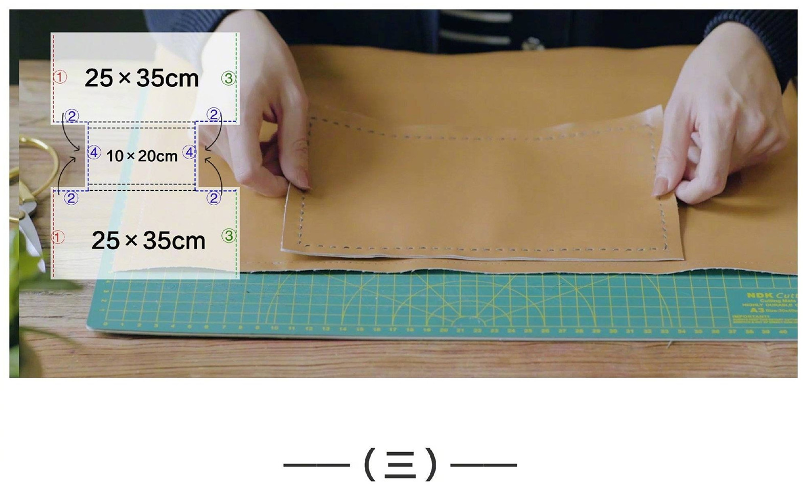 旧大衣咋处理？朋友咔咔两剪刀变背包，边角走线分毫不差！超完美