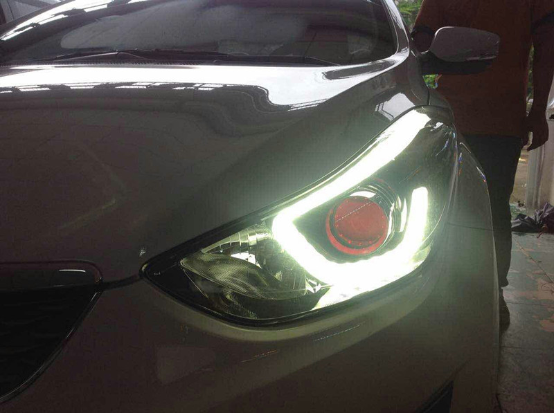 改车灯广州五菱,改车灯广州