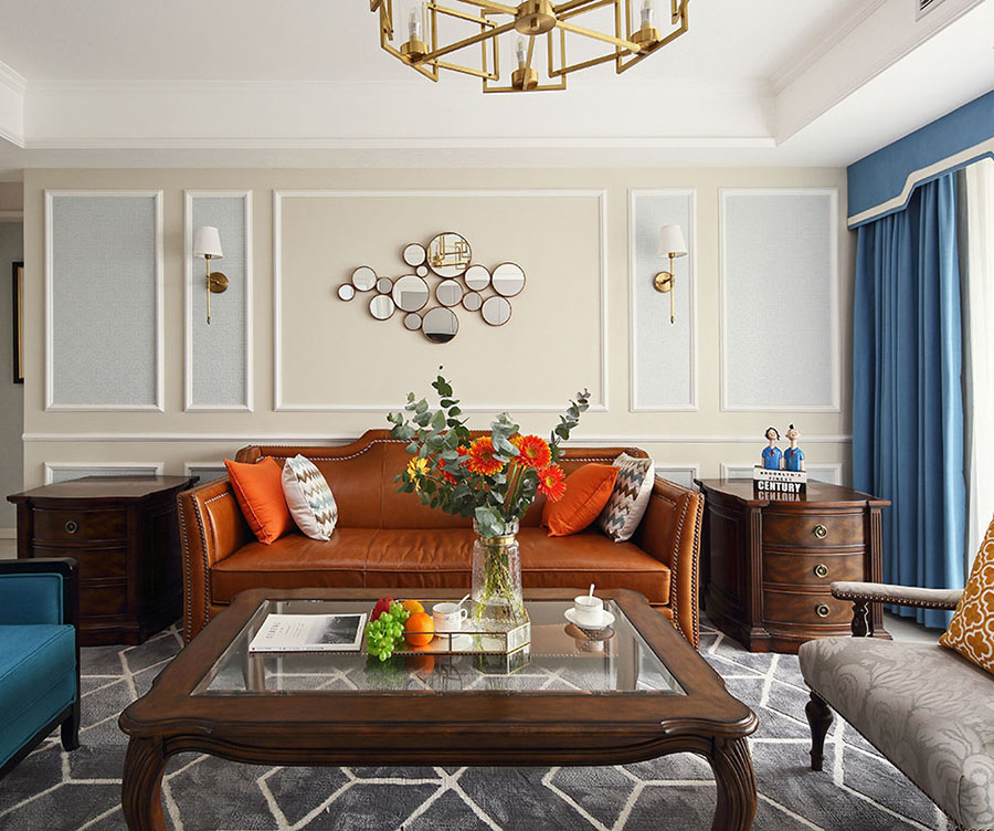 一进门被装修震撼,檀香湾精装修效果图