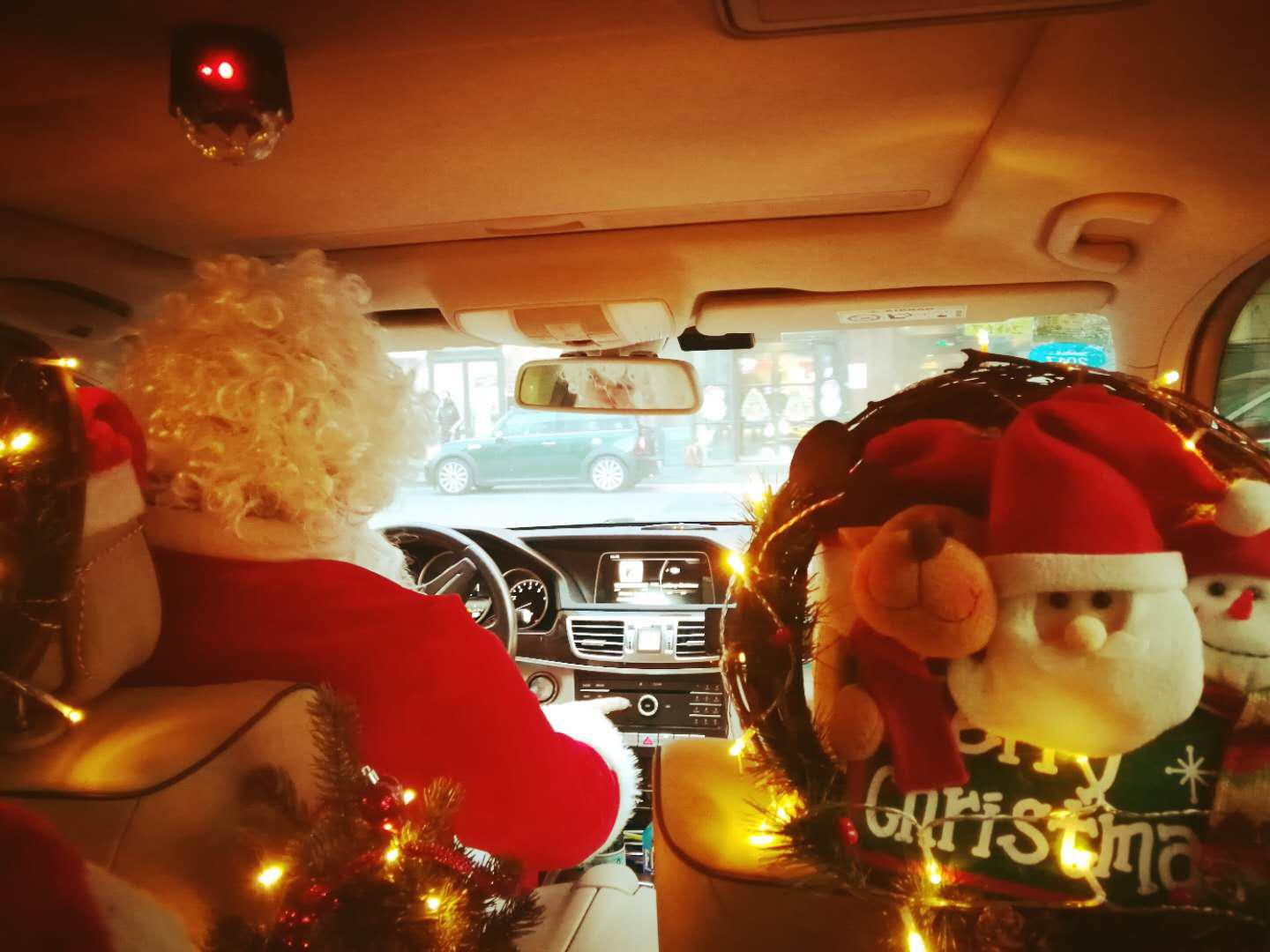 从60岁老人到一家三口,“滴滴童话雪橇车”在这个圣诞经历了什么