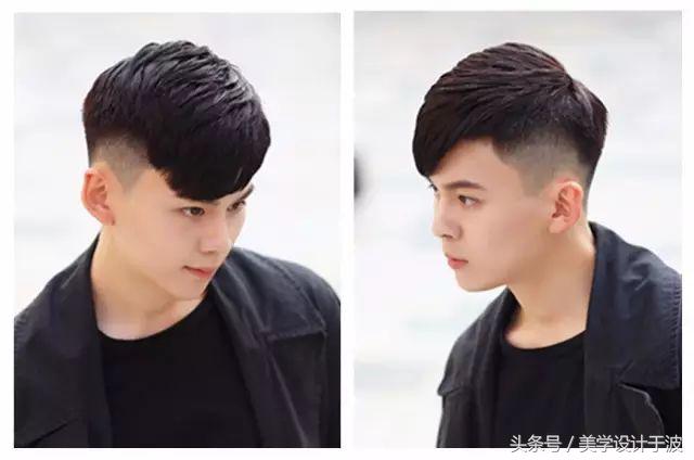 高中男生发型短发铲两边,男士短发型两边铲光自己剪