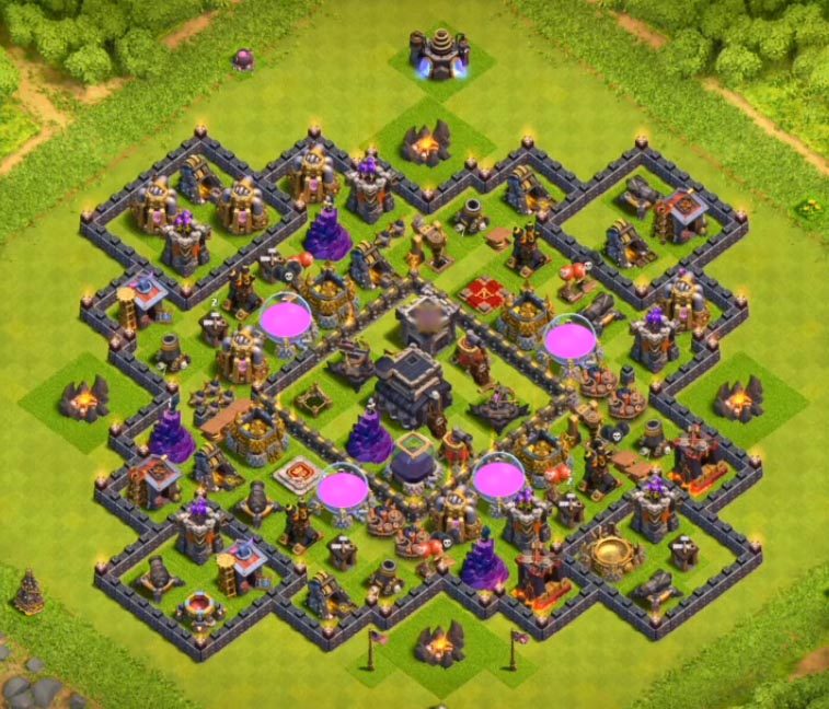 冲杯阵型推荐,部落冲突建筑大师9本最恶心阵型