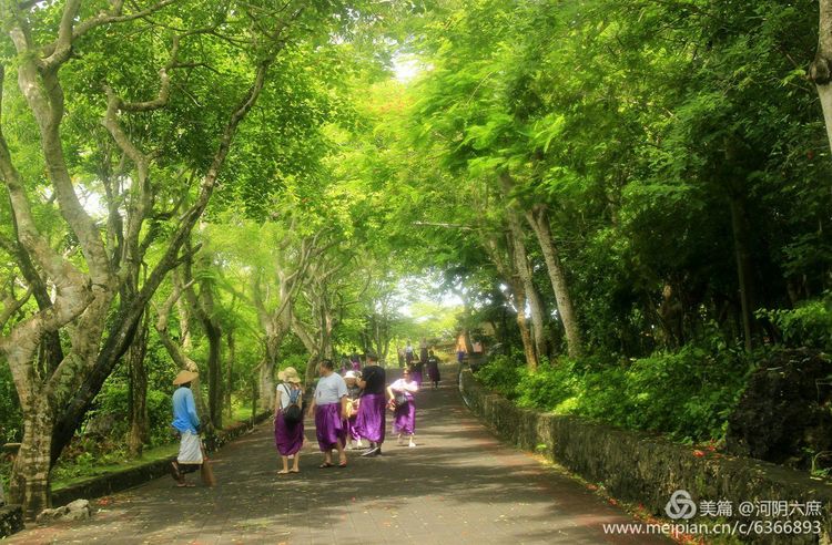 印度尼西亚巴厘岛印度教寺庙,巴厘岛最田园的热带风景