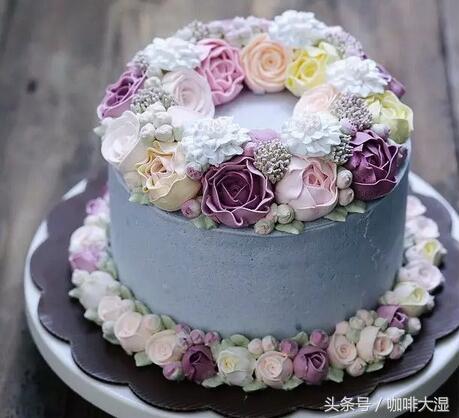 韩式裱花教程配方,韩式裱花教程简单