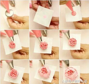 韩式裱花教程配方,韩式裱花教程简单