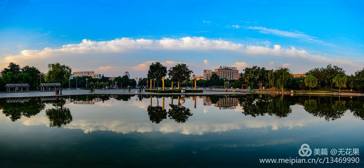 鹤壁淇河风光,鹤壁淇河夜景真实照片