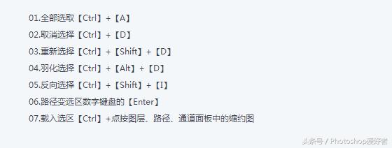 ps快捷键大全完整版,ps填充前景色快捷键是什么