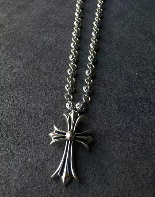 克罗心项链22k金新款,使徒行者2周柏豪克罗心项链