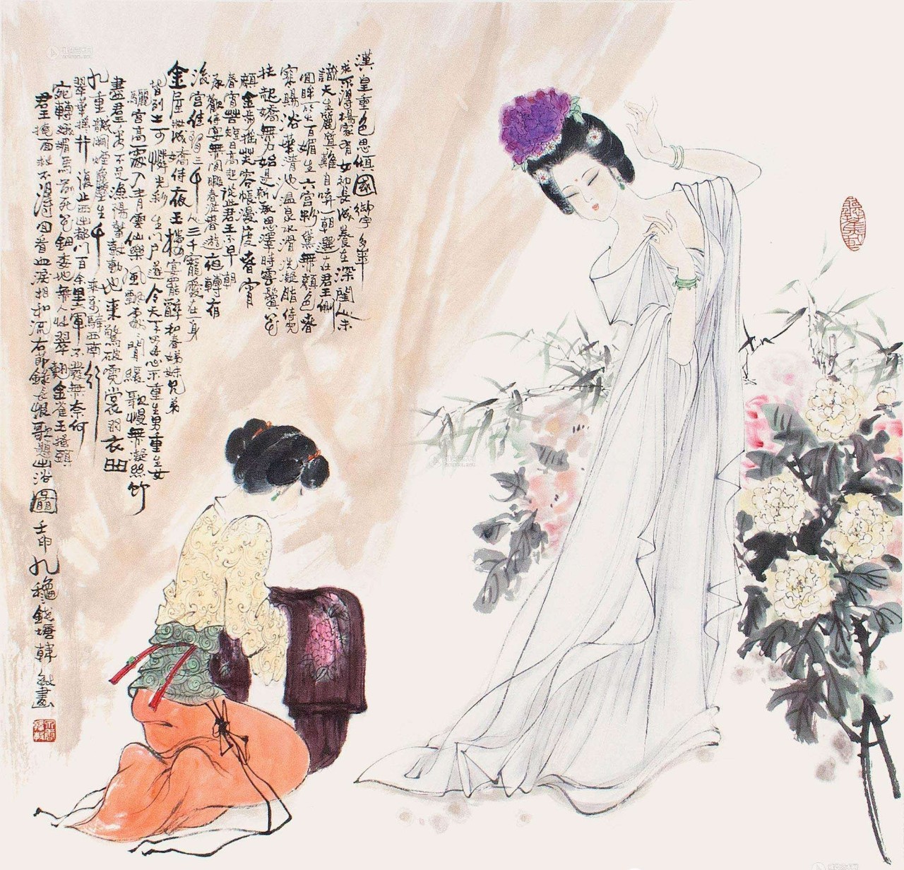 千古美人杨贵妃是哪里的,羞花美人杨玉环图片