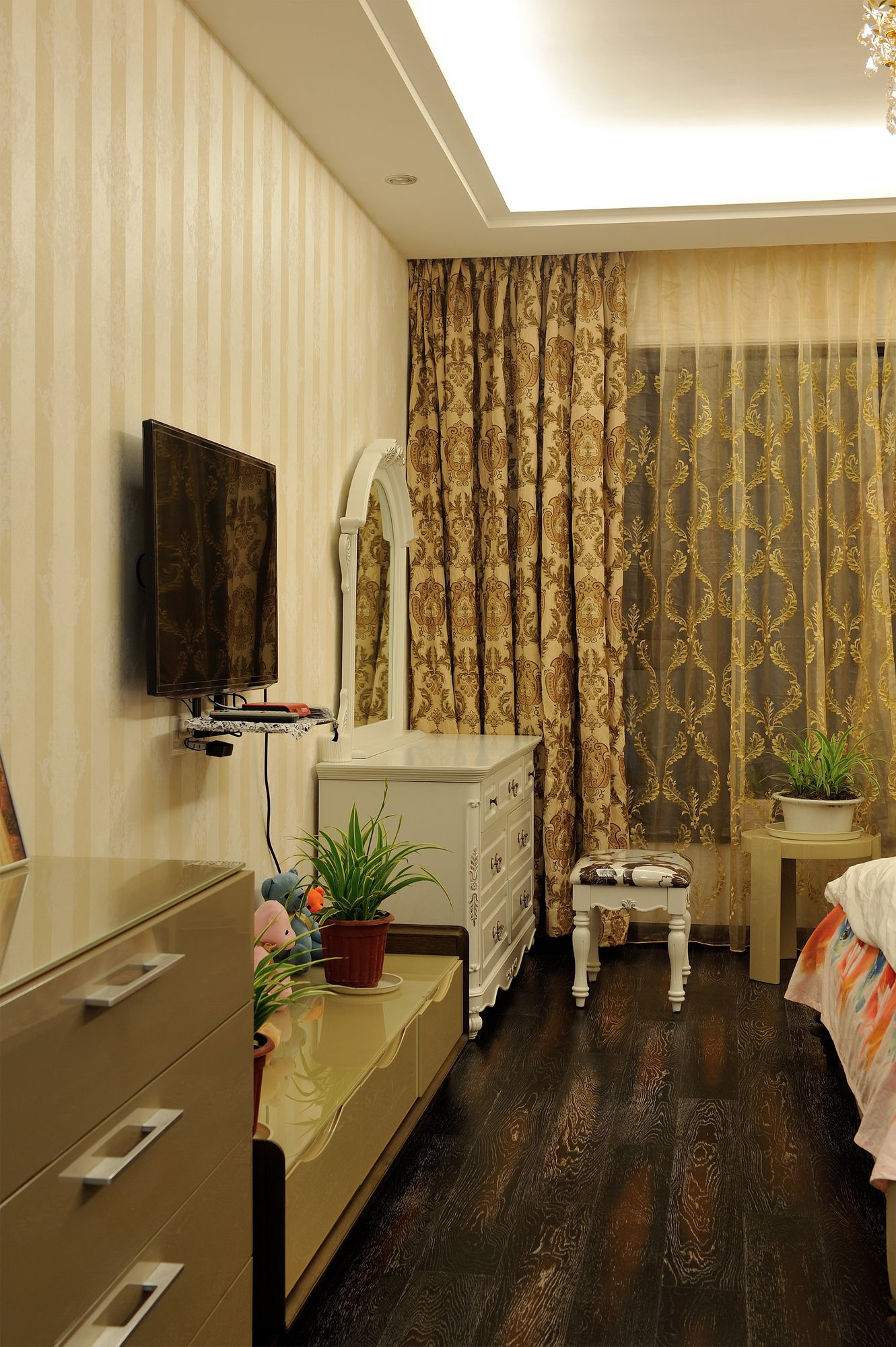 120平3室1厅2卫青岛装修多少钱,青岛法式轻奢别墅设计全包价格