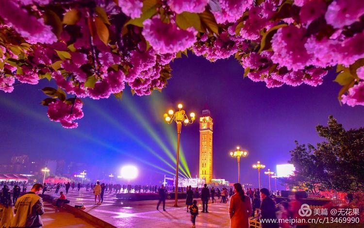 鹤壁淇河风光,鹤壁淇河夜景真实照片