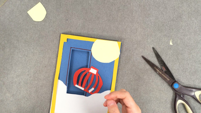 新年贺卡烟花,对小朋友的新年祝福贺卡