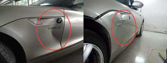 交警提示:汽车撞出小坑,别着急去4S店,只需这样就能节省好多钱