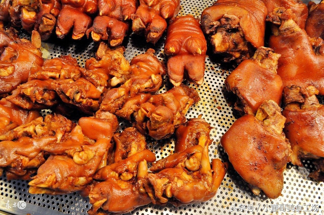方燕烤猪蹄内部商用技术配方,烤猪蹄的做法最正宗的做法