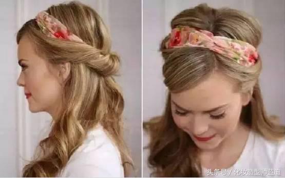 怎么学会自己弄头发,简单弄头发教程