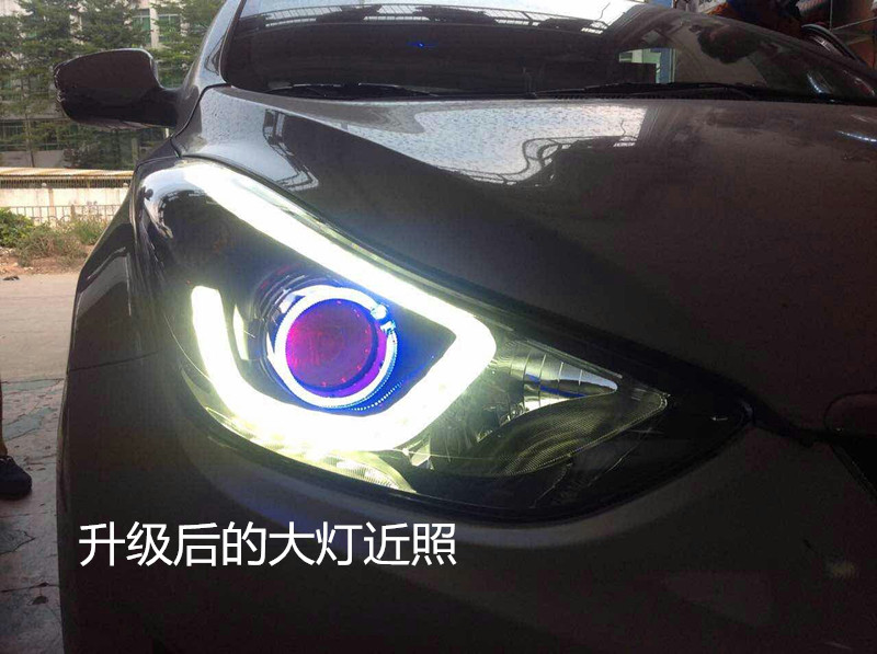 改车灯广州五菱,改车灯广州
